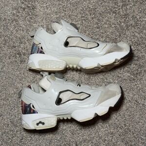 Reebok Instapump Fury OG Glitch Chalk White Mens Sneakers FY6780 Size 9